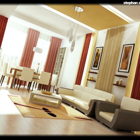 design interior livingroom apartament Timisoara